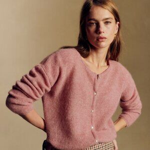 Sezane - Gaspard Cardigan in Rosewood